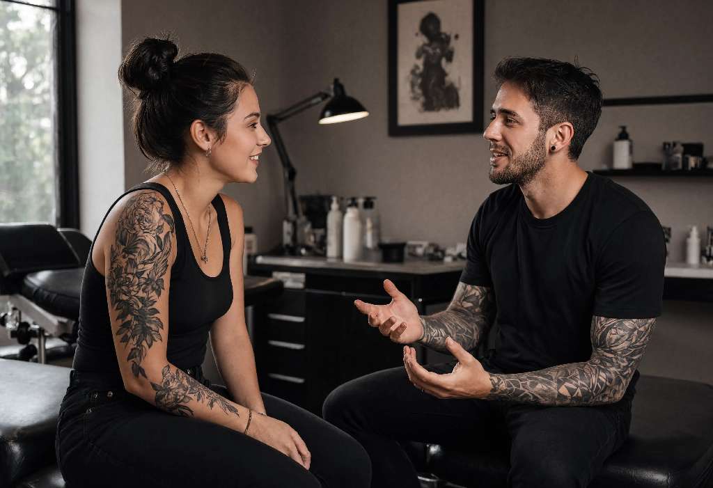 keine schmerzen beim tattoo