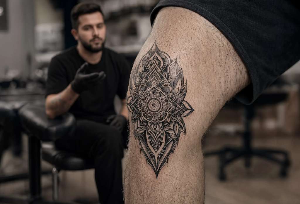 Knie Tattoo Schmerzen